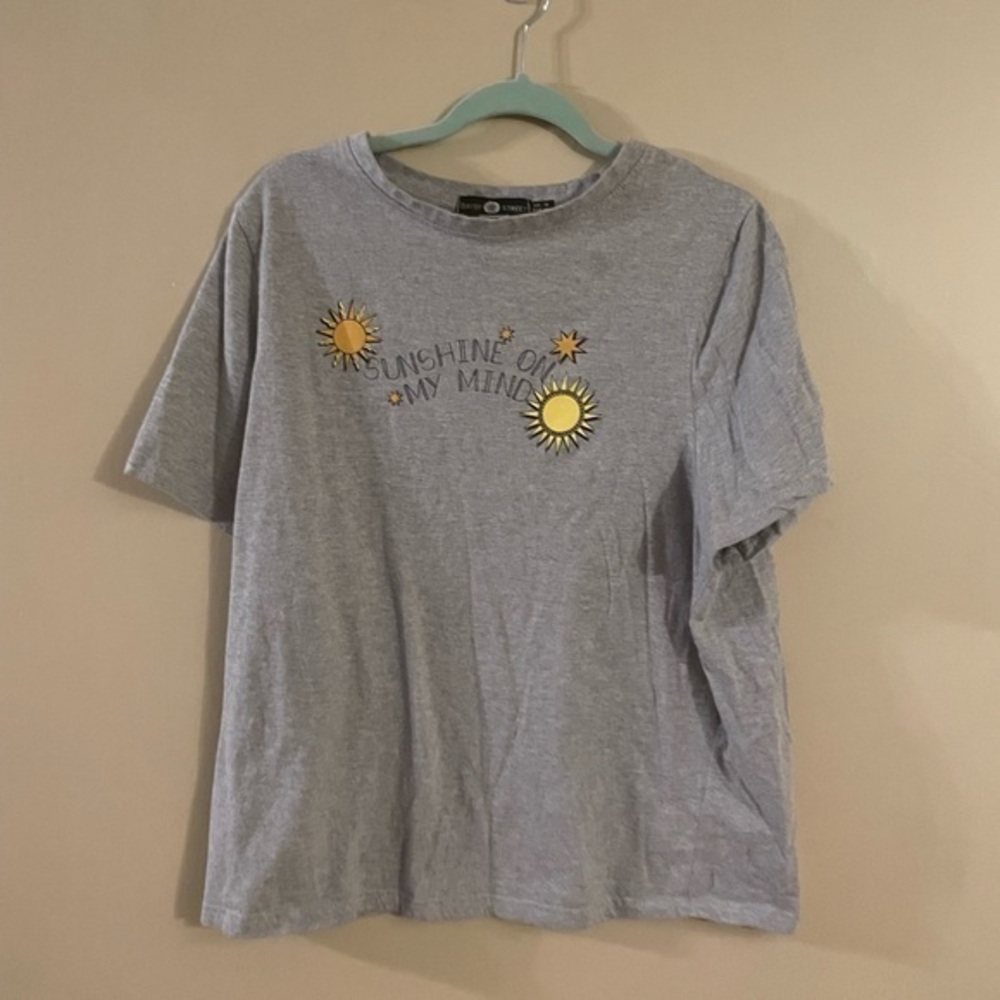 Daisy Street Short Sleeve Graphic Tee Size 14